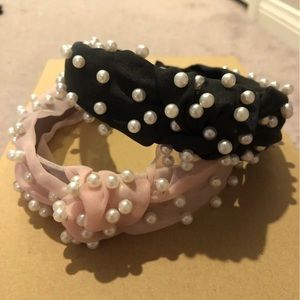 Pearl hairbands (pack of 2)